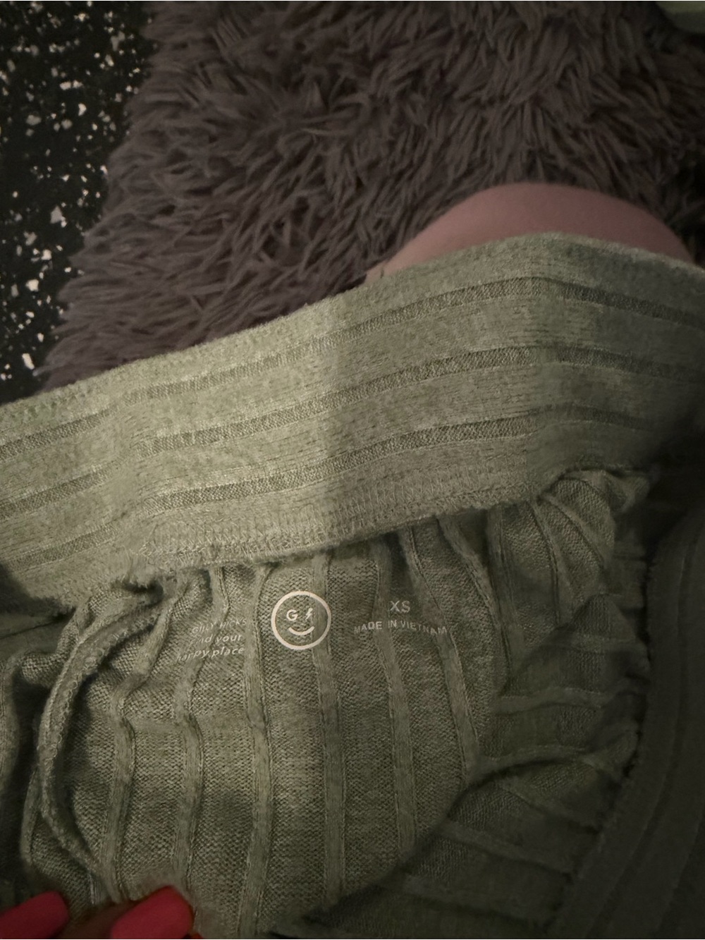 🌟Gilly Hicks Light Sage Ribbed Knit Set - Picture 8 of 8